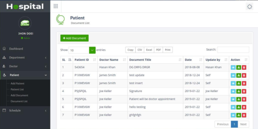 Hospital Management Software